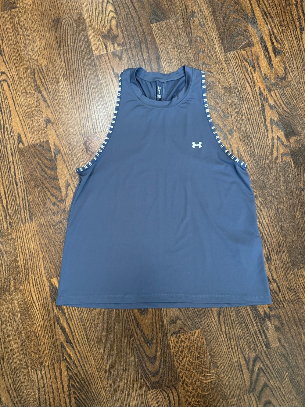 Under Armour Navy Performance Sleeveless Training Top
